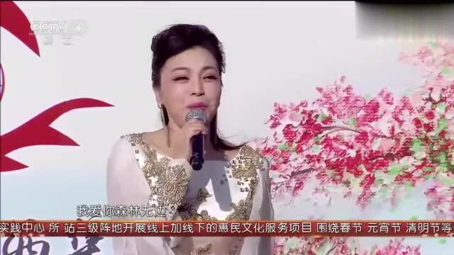 美女婧妍演唱《我爱你中国》,情真意切,动人心弦