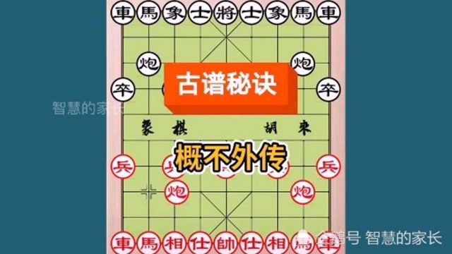 中国象棋基础教学,灵活运用这个古谱,轻松战胜对手