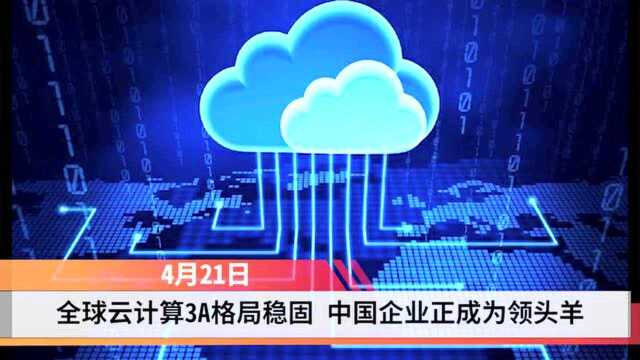 云计算3A格局稳固 中国企业正成为全球领头羊