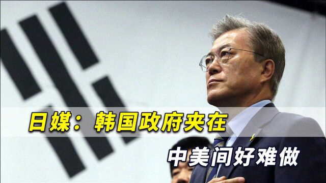 日媒:韩国政府夹在中美间好难做,韩国人担心陷入夹缝进退维谷