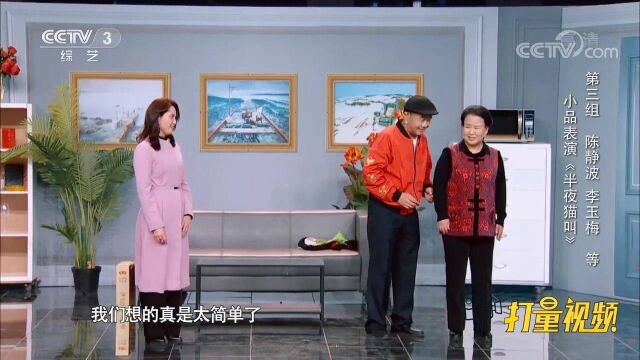 陈静波、李玉梅等演绎爆笑小品《半夜猫叫》,太精彩了