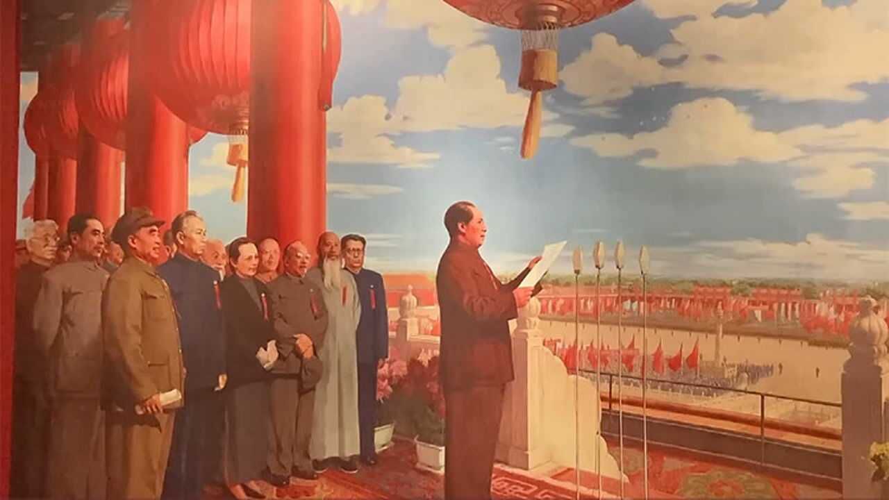 开国大典:中国人民从此站起来了_腾讯视频