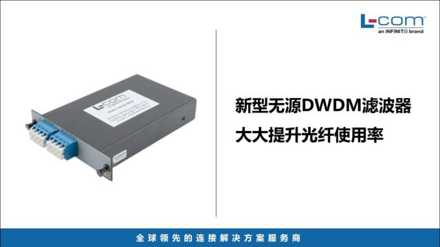 光纤进阶 | 无源DWDM滤波器,大大提升光纤使用率