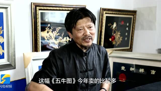 麦秆变身“艺术品”!德州非遗传承人刘成峰潜心制作麦秸画 传承指尖上的技艺