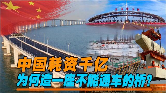 我国耗资千亿,建造港珠澳大桥,美国为何至今不能理解?