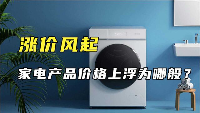 涨价风起,家电产品价格上浮为哪般?