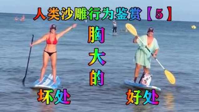 人类沙雕行为鉴赏【5】:论胸大的好处与坏处!