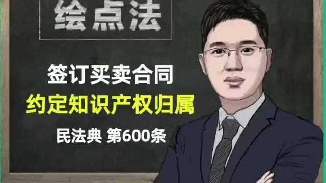 《民法典》第600条 签合同,知识产权需明确