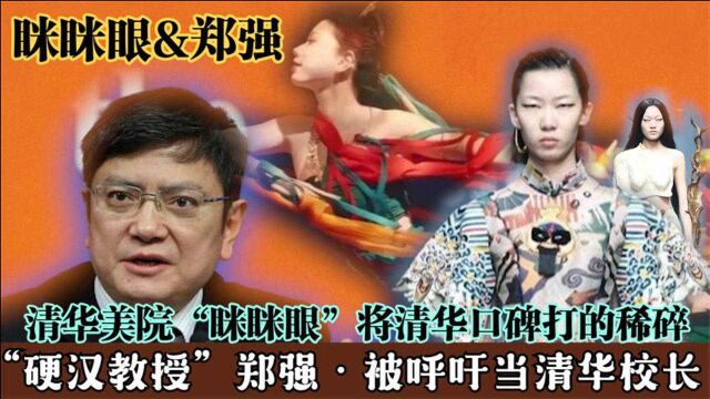 清华美院“眯眯眼”,将清华口碑打的稀碎,众人呼吁郑强当校长!