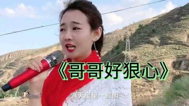 一首《哥哥你好狠心》,丢下妹子你好狠心,知心的话儿我对谁说!