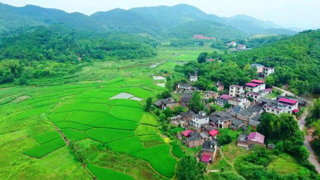 航拍:永州市零陵区珠山镇ⷮŠ东塘底村