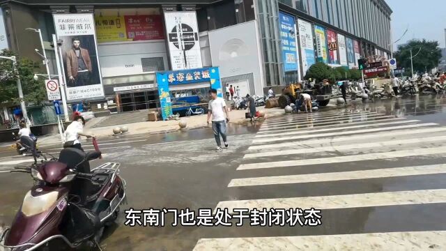 郑州暴雨四天后,银基地库被灌满,电动车变泥车!