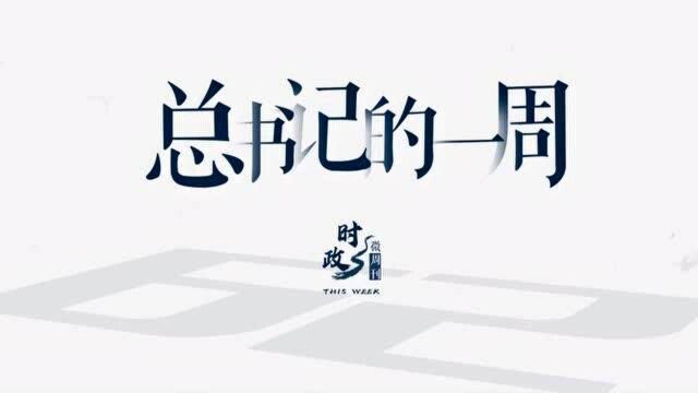 时政微周刊丨总书记的一周(8月2日—8月8日)