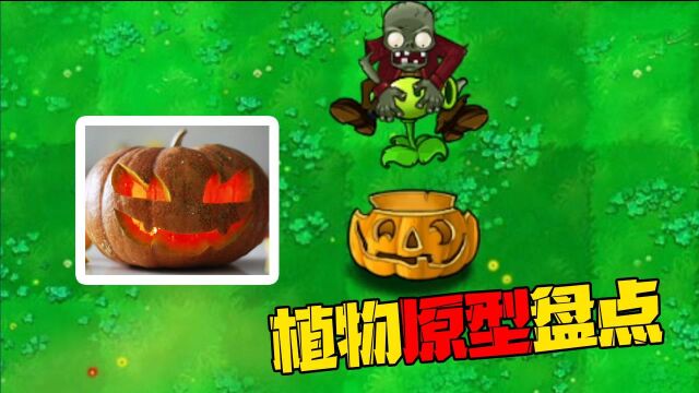 pvz盘点:原来它的原型就是万圣节的南瓜头呢!