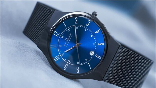 钛合金手表贵吗?百元可入的钛合金手表 SKAGEN诗格恩种草推介~T233XLTMN~233XXLSLB~233XXLSLN