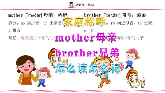 mother、brother英语单词怎么记忆,译林版六年级上册英语书,快速记住英语单词的方法