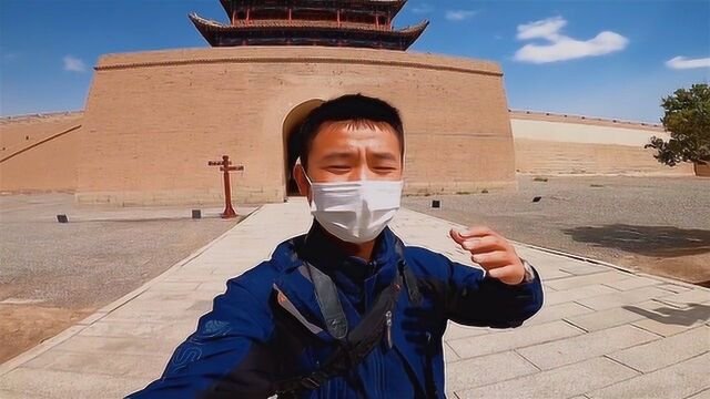 天下第一雄关,嘉峪关关城全貌航拍 #vlog旅行记 #航拍中国