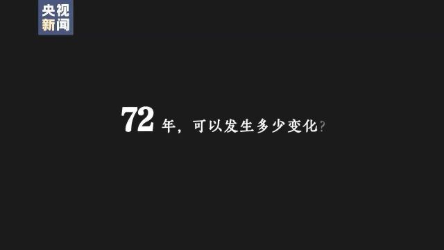 1分钟看新中国72年变化