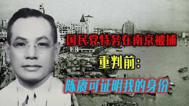 1951年,大特务杨登瀛在南京被捕,重判前:陈赓可证明我的身份