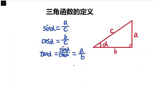 三角函数的定义