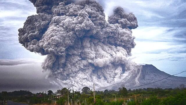 火山力量,震撼自然