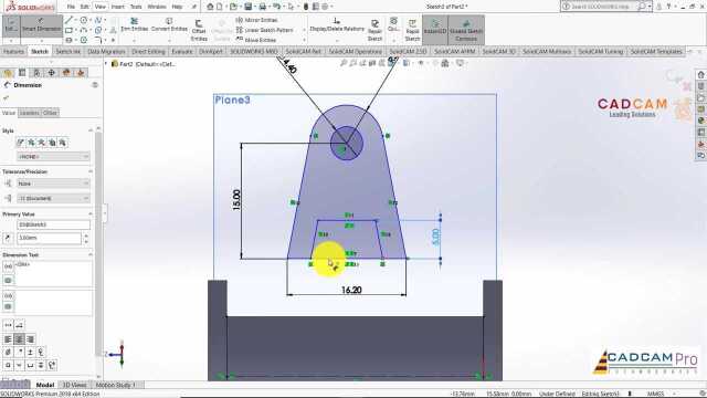 Solidworks 教程 #10 3D Modeling Design