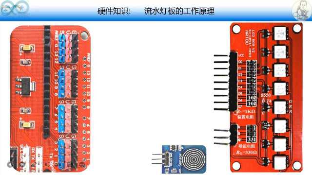 2.Arduino 硬件:8位RGB流水灯板的物理原理