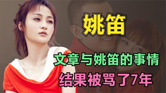 文章和姚笛的事情,结果被骂了7年,39岁的姚笛如今怎么样了?