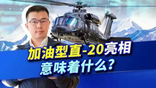 航空工业展示重大成就,直20多出长长的加油探杆,台湾该看明白了