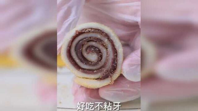 原来北京驴打滚做起来这么简单!快动起手来吧#驴打滚