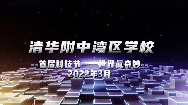 清华附中湾区学校首届科技节 世界真奇妙——生态文明&科技创新