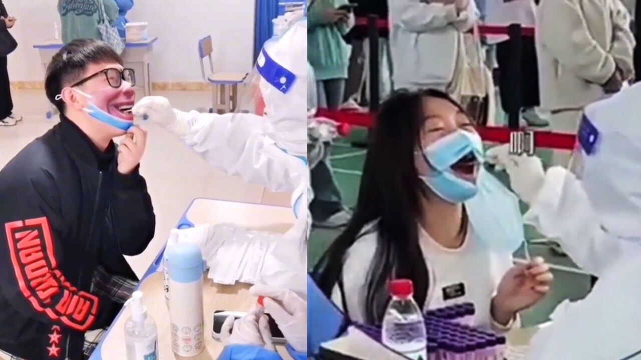 盘点核酸检测爆笑名场面:当代十大酷刑之一鼻拭子,堪比杀猪现场