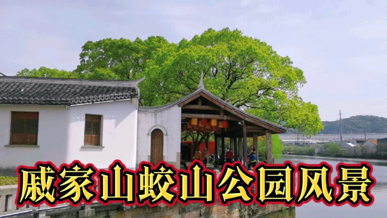 宁波北仑戚家山蛟山公园风景欣赏,爱上戚家山,爱上城市中的你