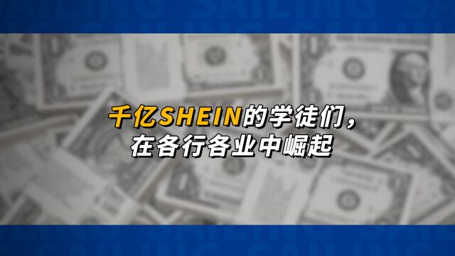 千亿SheIn的学徒们,在各行各业中崛起