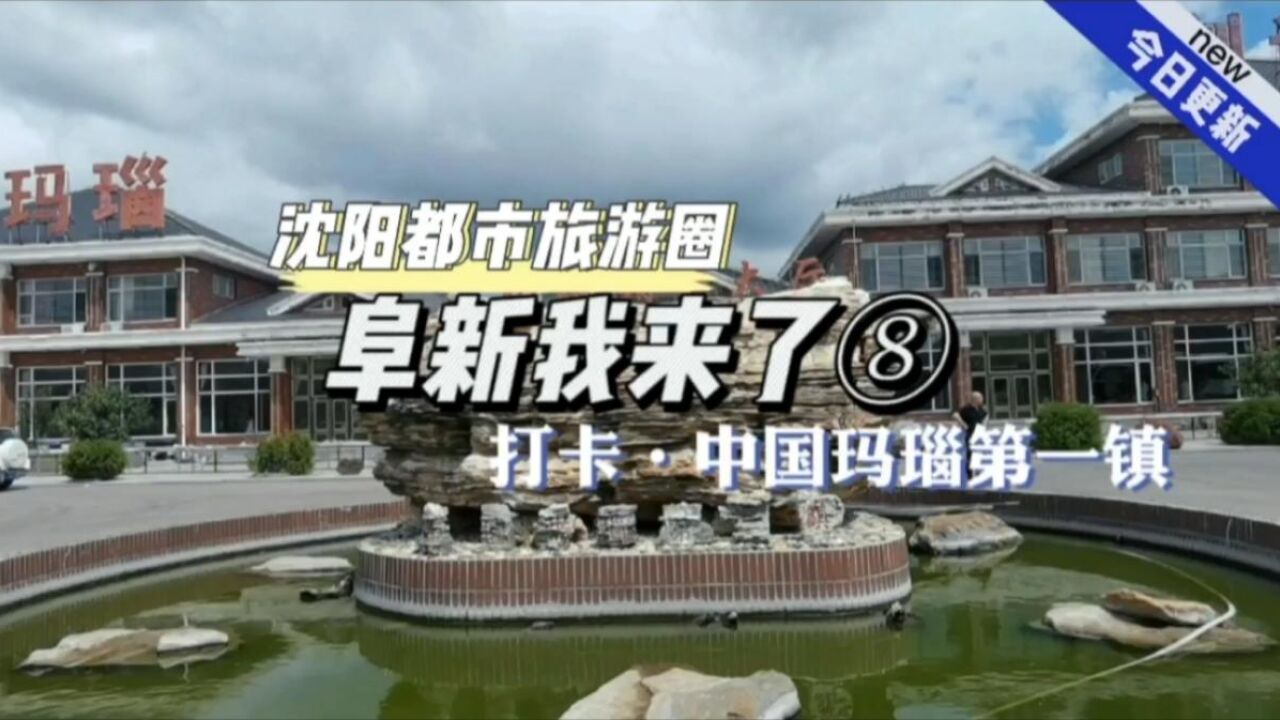 沈阳都市旅游圈:阜新我来了(8)打卡ⷤ𘭥›𝧎›瑙第一镇