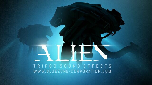 Alien Tripod Sound Effects  Martian Tripod Sounds  Science Fiction Sounds 