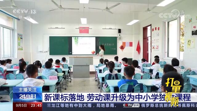 新课标落地!劳动课升级为中小学独立课程