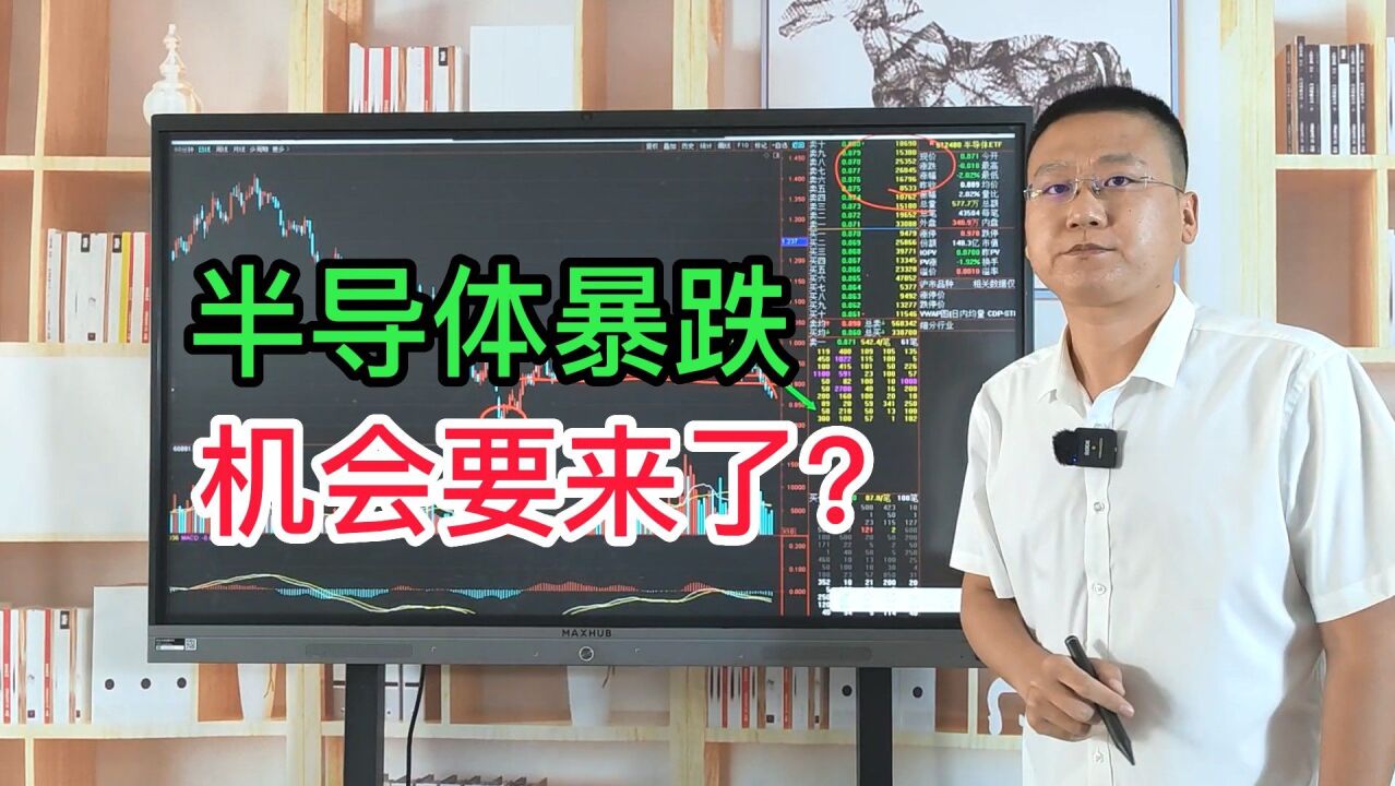 顶流基金经理休假,芯片股暴跌,抄底机会来了?1分钟给你讲明白