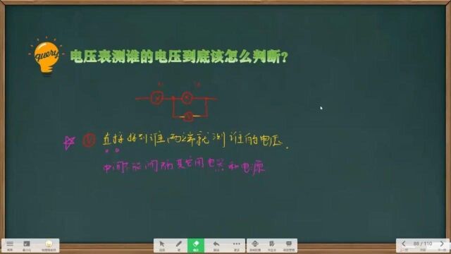 初中物理  一句话搞定电压表测谁的电压