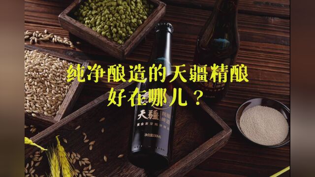 纯净酿造的天疆精酿啤酒好在哪?