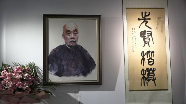 “张謇校歌文化书法展”走进北京江苏大厦