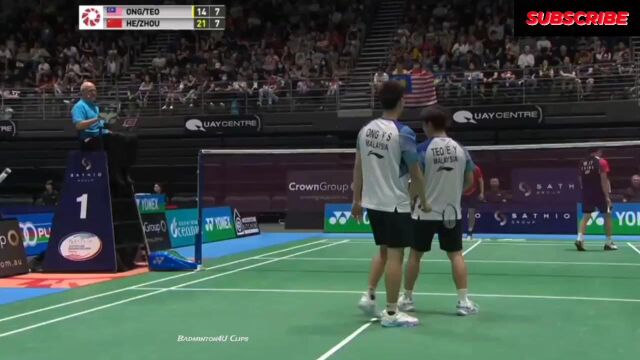 Ong Yew SinTeo Ee Yi (MAS) vs He Ji TingZhou Hao Dong (CHN) 