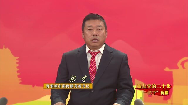 聚焦党的二十大ⷢ€œ一把手”访谈 | 访邵岗镇党委书记梁才