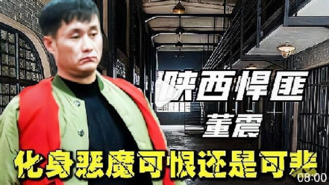 陕西悍匪董震,惨遭欺负35年父母被han,一夜化身恶魔可恨还是可悲