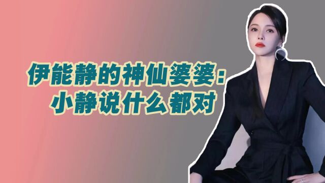 伊能静的神仙婆婆,婆媳俩给小狗起名小小昊,秦昊:我同意了吗?