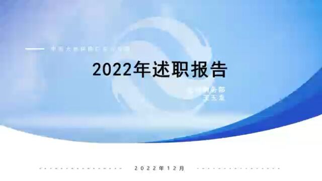 企划财务部王玉龙的述职报告