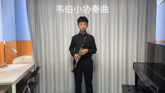 韦伯小协奏曲单簧管独奏