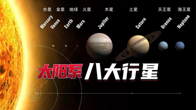 太阳系太阳和八大行星