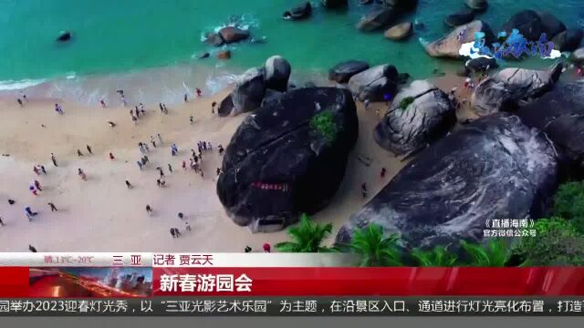 画海南:新春游园会