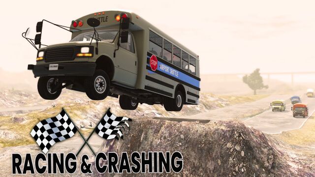 【BeamNG】竞速与碰撞的H系列巴士模型